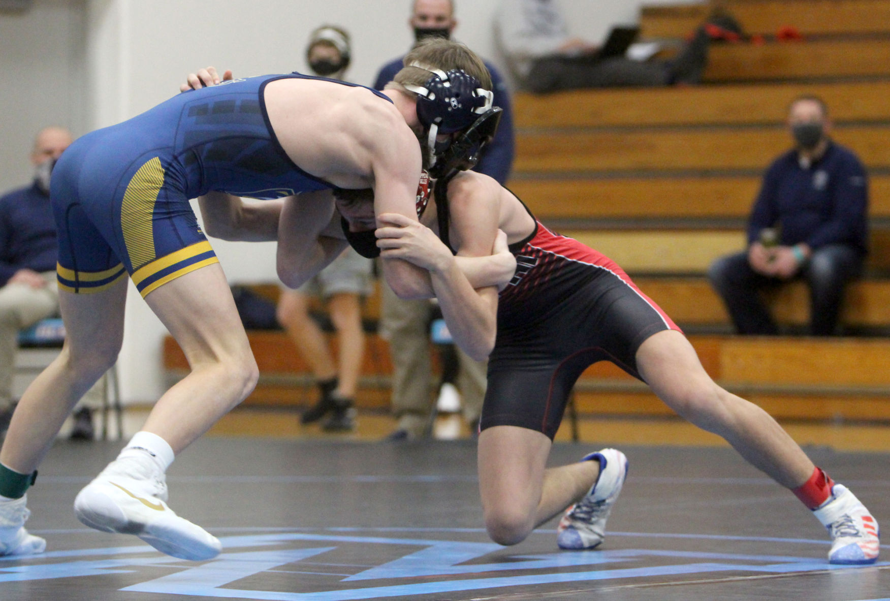 Division 1 prep wrestling sectionals at Eau Claire North 1-30-21